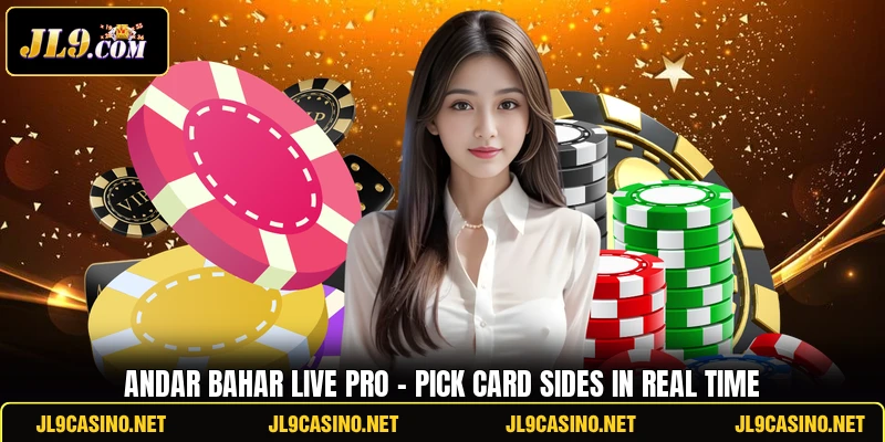 Andar Bahar Live Pro - Pick Card Sides In Real Time