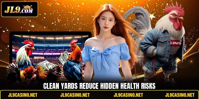 Clean yards reduce hidden health risks Clean yards reduce hidden health risks