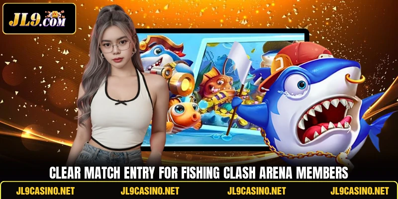 Clear match entry for Fishing Clash Arena members