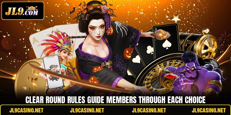 Clear round rules guide members through each choice