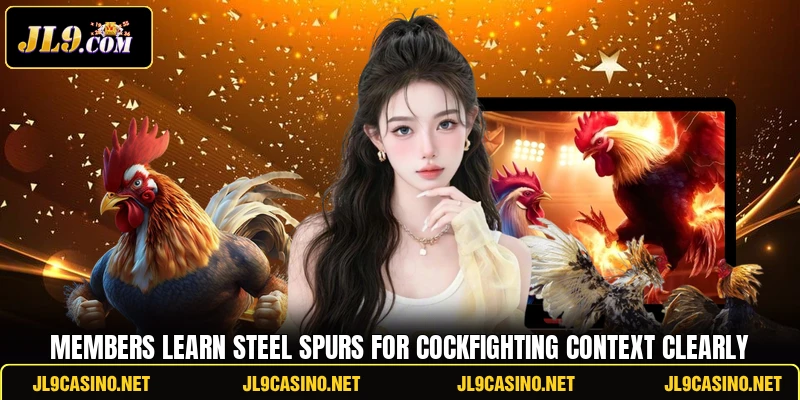 Members learn Steel spurs for cockfighting context clearly Members learn Steel spurs for cockfighting context clearly