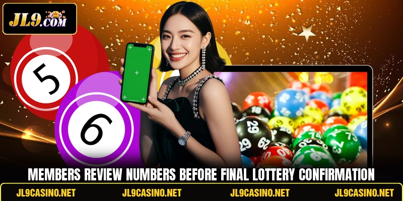 Members review numbers before final lottery confirmation