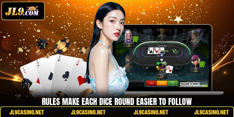 Rules make each dice round easier to follow
