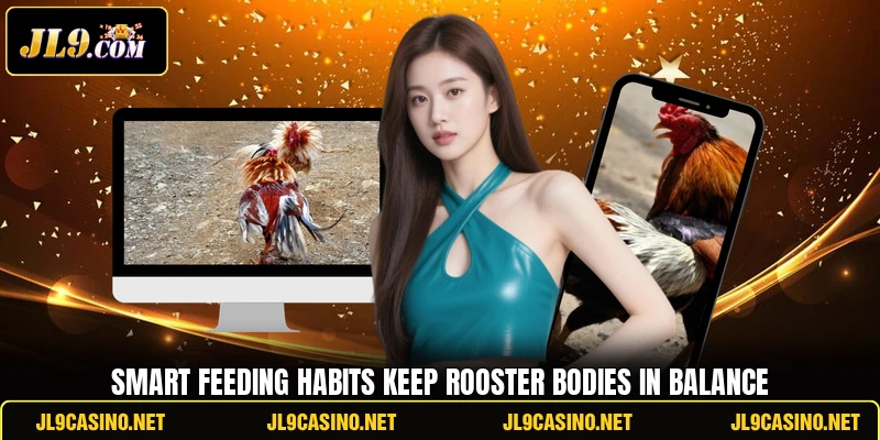 Smart feeding habits keep rooster bodies in balance